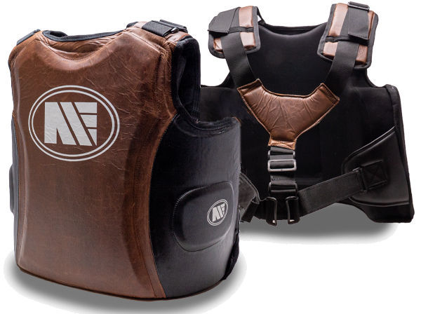 Main Event Heritage Leather Professional Boxing Gel Coach Guard